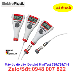 Máy đo chiều dày lớp phủ sơn mạ ElektroPhysik MiniTest 725, MiniTest 735, MiniTest 745